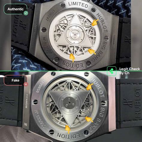 hublot real vs fake|how to check authentic hublot.